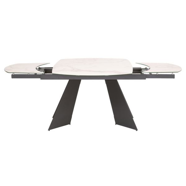 Essentials for Living Meridian Torque Extension Dining Table 1604-EXDT.MDG/CWHT