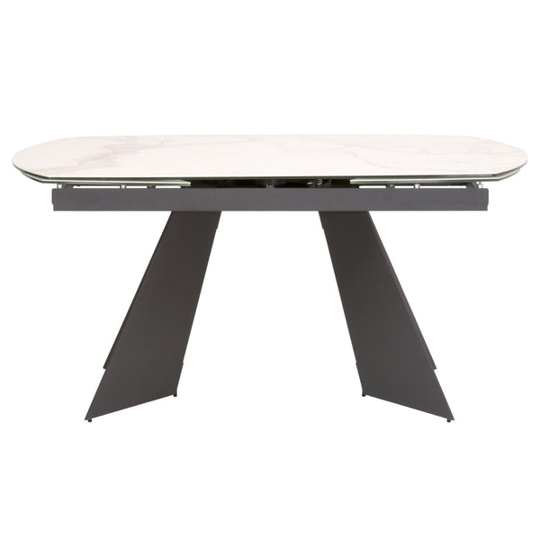Essentials for Living Meridian Torque Extension Dining Table 1604-EXDT.MDG/CWHT