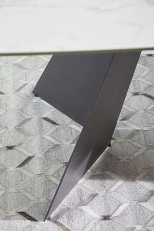 Essentials for Living Meridian Torque Extension Dining Table 1604-EXDT.MDG/CWHT