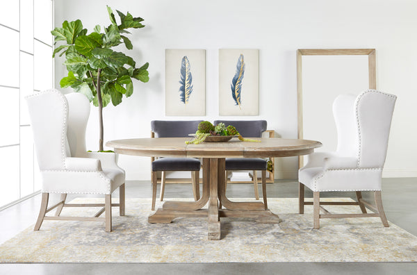 Essentials for Living Traditions Torrey 60" Round Extension Dining Table 6128.NG