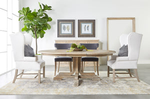 Essentials for Living Traditions Torrey 60" Round Extension Dining Table 6128.NG