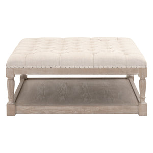Essentials for Living Essentials Townsend Tufted Upholstered Coffee Table 6429UP.BIS-BT/NG