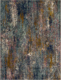 Enigma Tranquil Machine Woven Triexta Abstract Modern/Contemporary Area Rug