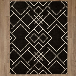 Karastan Rugs Traverse Traverse Machine Woven Polyester Area Rug Intersection 9' x 12'