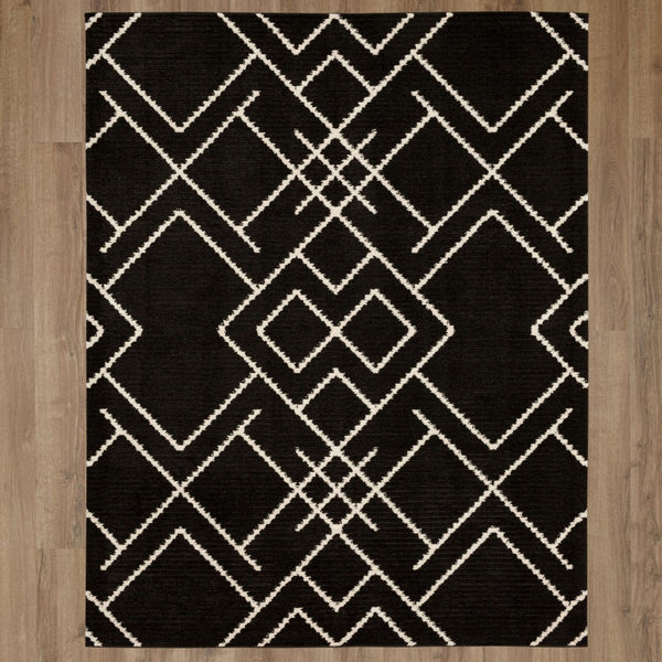 Karastan Rugs Traverse Traverse Machine Woven Polyester Area Rug Intersection 9' x 12'