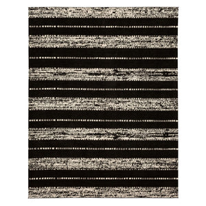 Karastan Rugs Traverse Traverse Machine Woven Polyester Area Rug Lanes Charcoal 9' x 12'