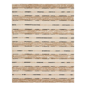 Karastan Rugs Traverse Traverse Machine Woven Polyester Area Rug Lanes Tan 9' x 12'