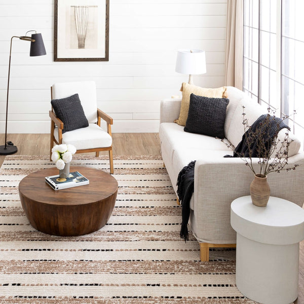 Karastan Rugs Traverse Lanes Tan 8' x 10' Area Rug