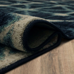 Karastan Rugs Expressions By Scott Living Triangle Accordion Machine Woven Polyester Geometric Modern Contemporary Area Rug 91669 50102 114155 SG