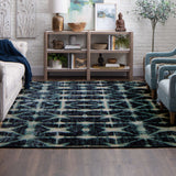 Karastan Rugs Expressions By Scott Living Triangle Accordion Machine Woven Polyester Geometric Modern Contemporary Area Rug 91669 50102 096132 SG