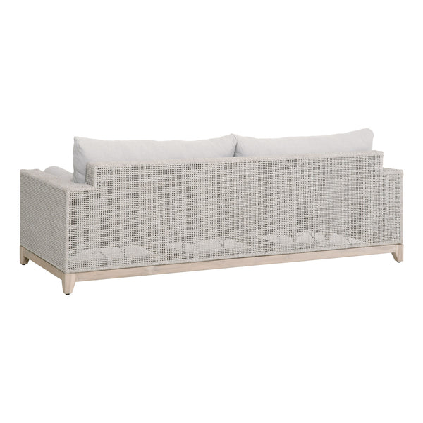 Essentials for Living Woven Tropez Outdoor 90" Sofa 6843.WTA/PUM/GT