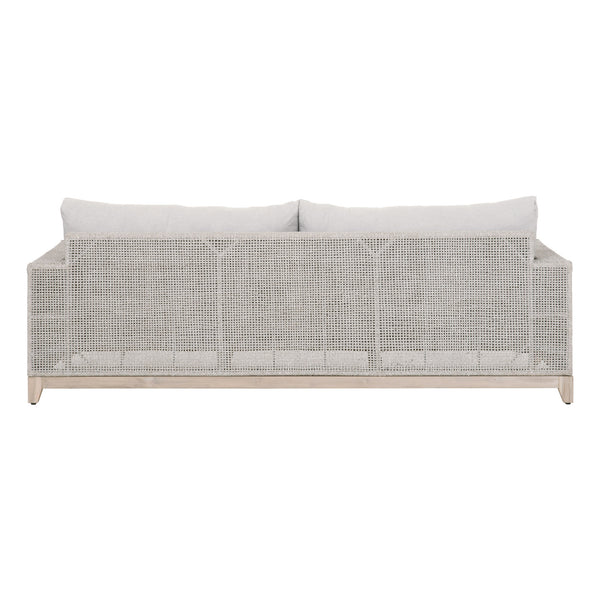 Essentials for Living Woven Tropez Outdoor 90" Sofa 6843.WTA/PUM/GT