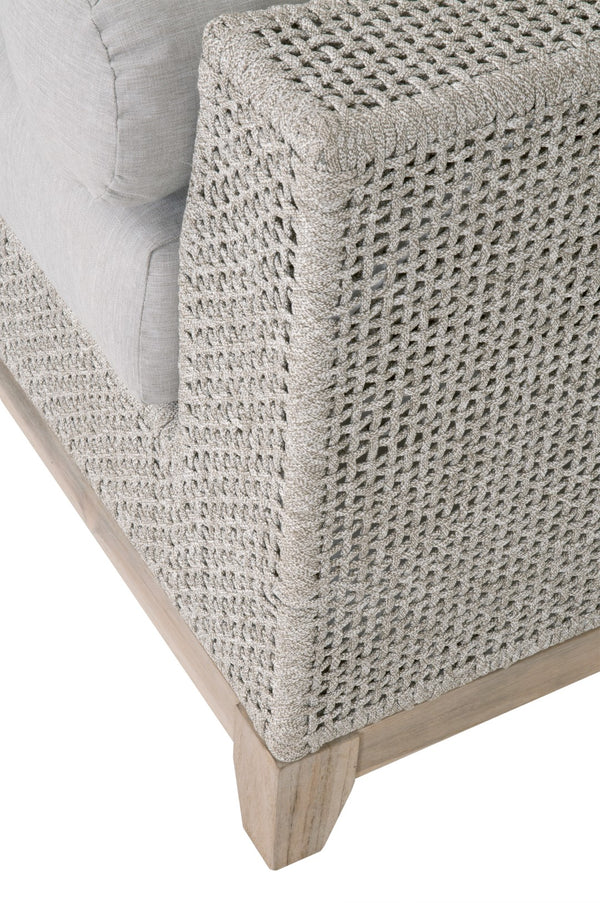 Essentials for Living Woven Tropez Outdoor 90" Sofa 6843.WTA/PUM/GT