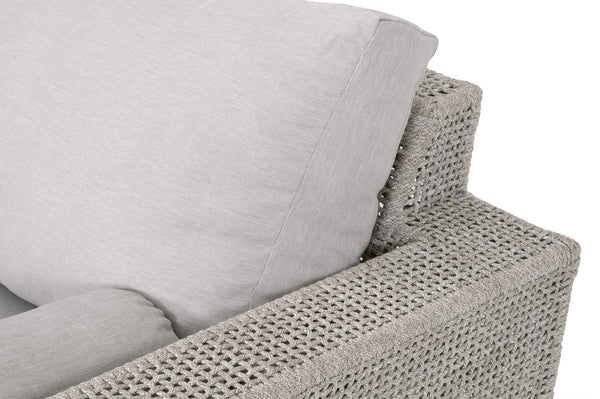 Essentials for Living Woven Tropez Outdoor 90" Sofa 6843.WTA/PUM/GT