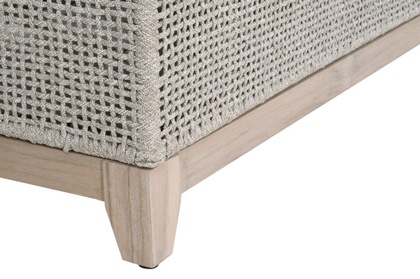 Essentials for Living Woven Tropez Outdoor 90" Sofa 6843.WTA/PUM/GT