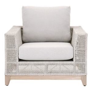 Essentials for Living Woven Tropez Outdoor Sofa Chair 6843-1.WTA/PUM/GT