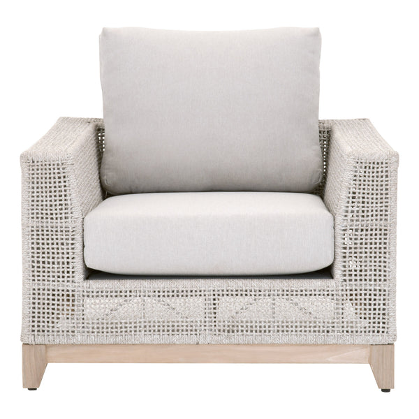 Essentials for Living Woven Tropez Outdoor Sofa Chair 6843-1.WTA/PUM/GT