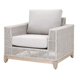 Essentials for Living Woven Tropez Outdoor Sofa Chair 6843-1.WTA/PUM/GT