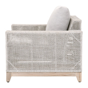 Essentials for Living Woven Tropez Outdoor Sofa Chair 6843-1.WTA/PUM/GT