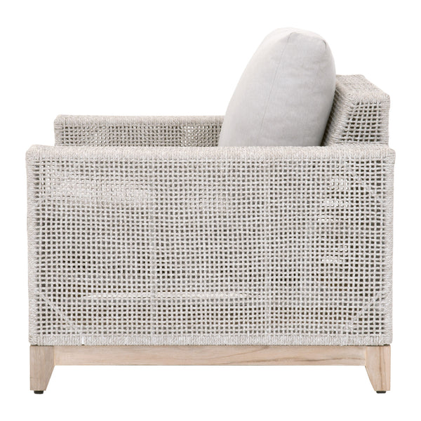 Essentials for Living Woven Tropez Outdoor Sofa Chair 6843-1.WTA/PUM/GT