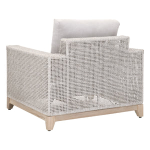 Essentials for Living Woven Tropez Outdoor Sofa Chair 6843-1.WTA/PUM/GT