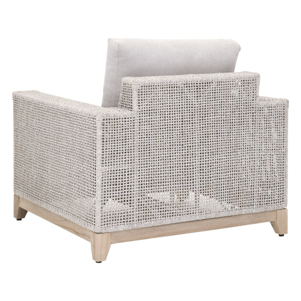 Essentials for Living Woven Tropez Outdoor Sofa Chair 6843-1.WTA/PUM/GT