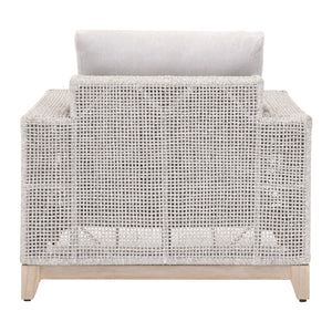 Essentials for Living Woven Tropez Outdoor Sofa Chair 6843-1.WTA/PUM/GT
