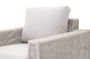 Essentials for Living Woven Tropez Outdoor Sofa Chair 6843-1.WTA/PUM/GT
