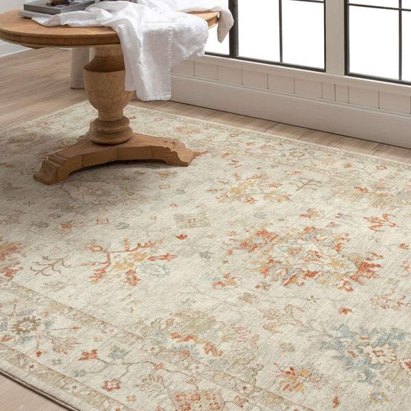 Karastan Rugs Tunceli Cream 7' 10" x 10' 3" Area Rug
