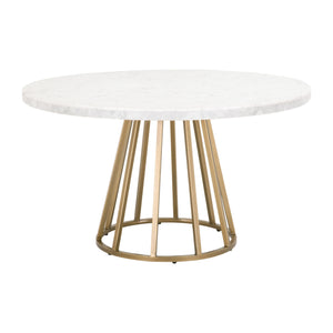 Essentials for Living Traditions Turino Round Dining Table Base 6060.BGLD