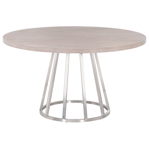 Essentials for Living Traditions Turino 54" Round Dining Table Wood Top 6059.NG