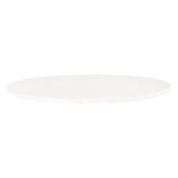 Essentials for Living Traditions Turino 54" Round Dining Table Concrete Top 6059.CON-WHT
