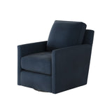 Fusion 21-02G-C Transitional Swivel Glider Chair 21-02G-C Bella Midnight Swivel Glider