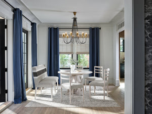 Universal Furniture Modern Farmhouse Peyton Banquette (stripes) U011B619-617C4-UNIVERSAL