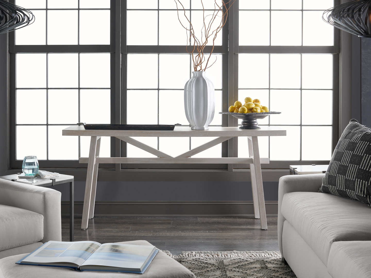 Universal Furniture Modern Farmhouse U011816 Console Table - Thumbnail 3