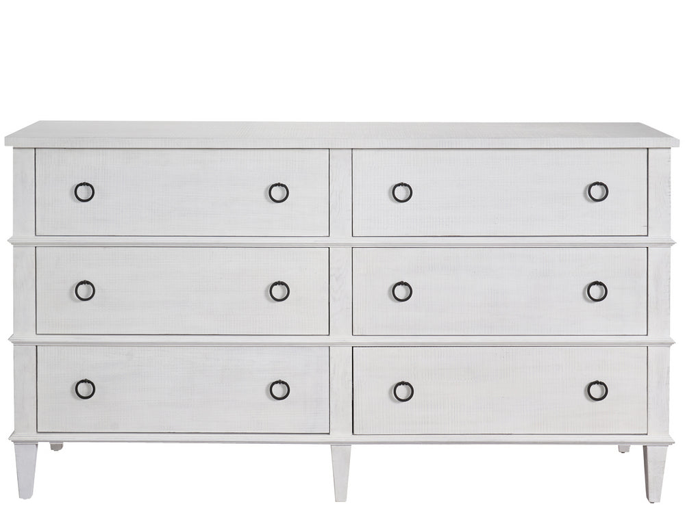 Universal Furniture Modern Farmhouse 6 Drawer Dresser U011A040-UNIVERSAL