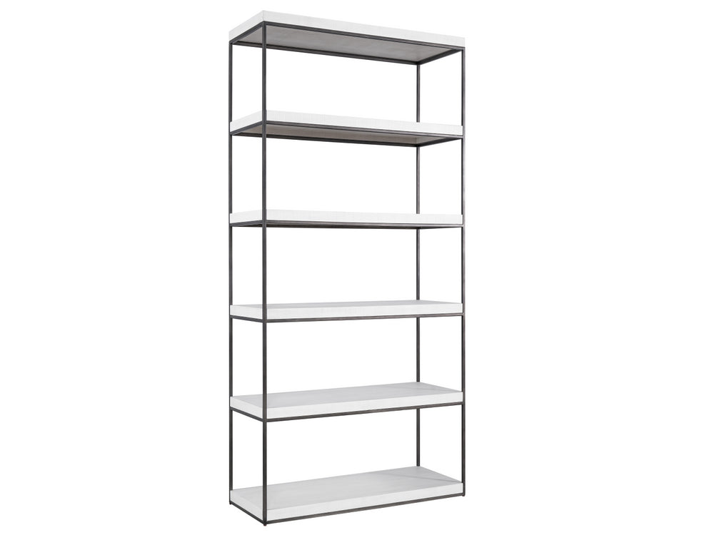 Universal Furniture Modern Farmhouse Braxton Etagere U011A850-UNIVERSAL
