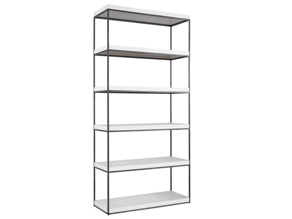Universal Furniture Modern Farmhouse Braxton Etagere U011A850-UNIVERSAL