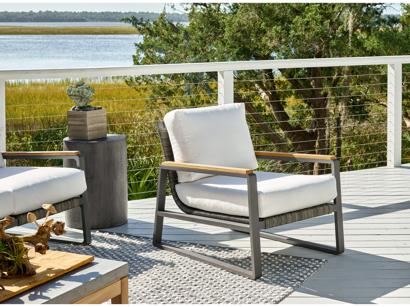 Coastal Living San Clemente Lounge Chair - Thumbnail 2