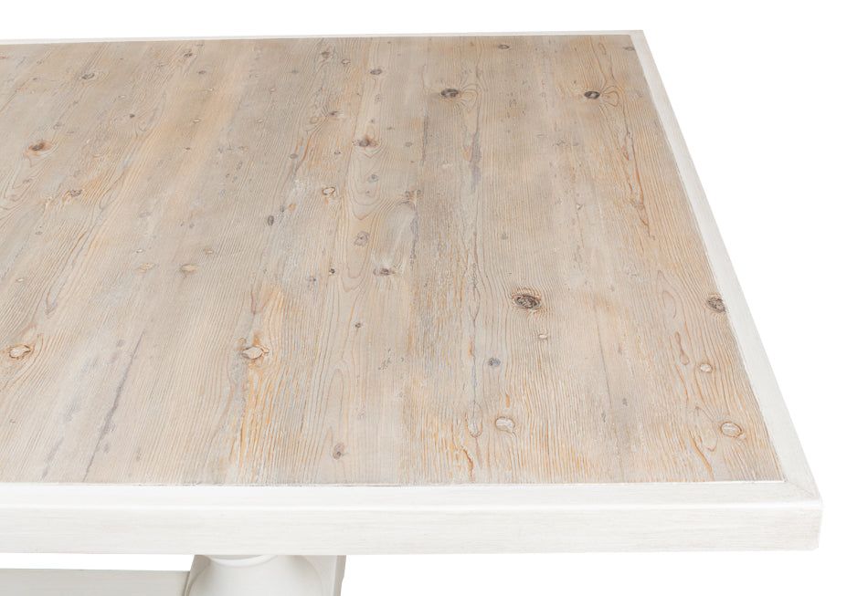 Rectangular Dining Table,Cortina White