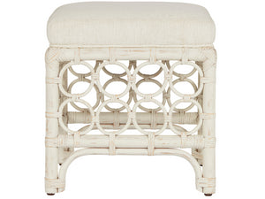 Universal Furniture Coastal Living Getaway Rattan Stool U033D830-UNIVERSAL