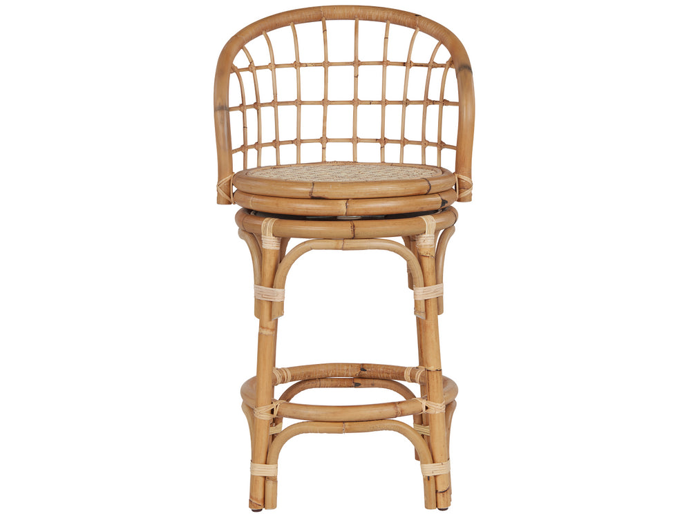 Universal Furniture Coastal Living Getaway Rattan Counter Stool U033E602-UNIVERSAL