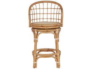 Universal Furniture Coastal Living Getaway Rattan Counter Stool U033E602-UNIVERSAL