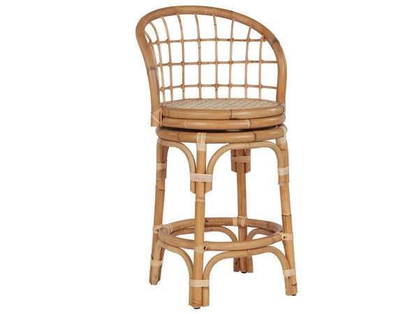 Universal Furniture Coastal Living Getaway Rattan Counter Stool U033E602-UNIVERSAL