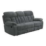 Bravo Sofa with Dual Recliner Stone