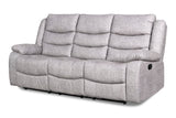 Granada Dual Recliner Sofa Gray