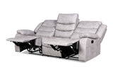 New Classic Furniture Granada Dual Recliner Sofa Gray U1598-30-AGY