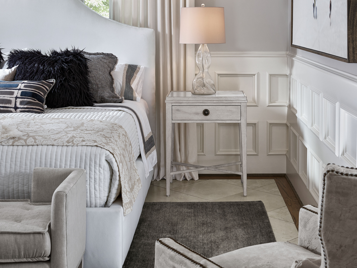 Universal Furniture Past Forward Bedside Table - Thumbnail 4
