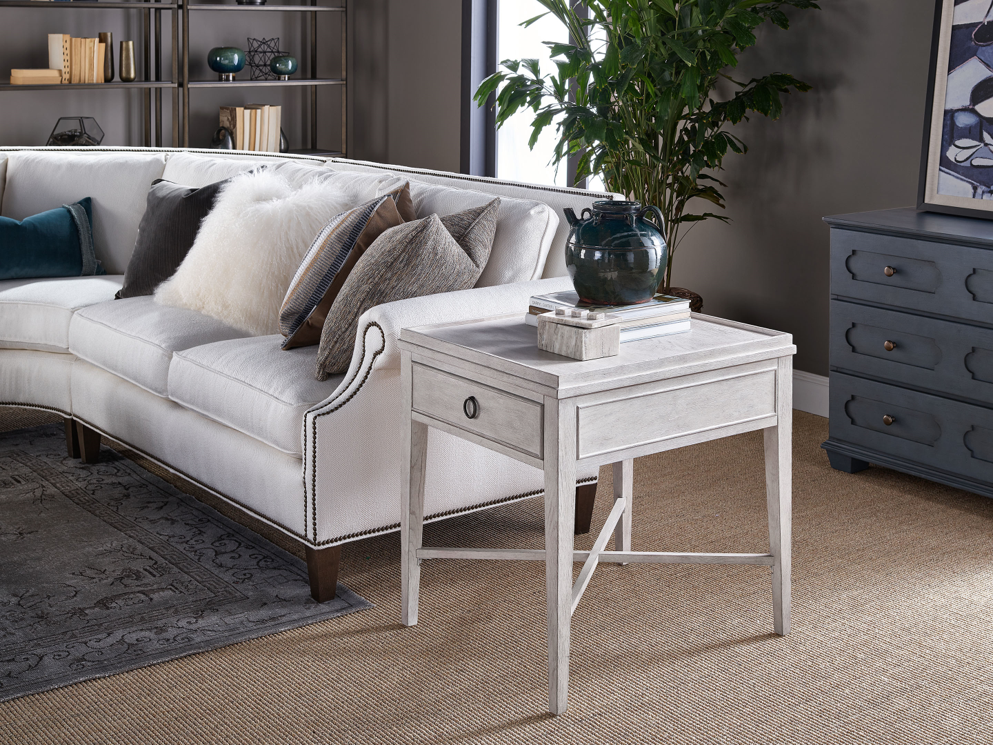 Past Forward Rectangular End Table - Thumbnail 4