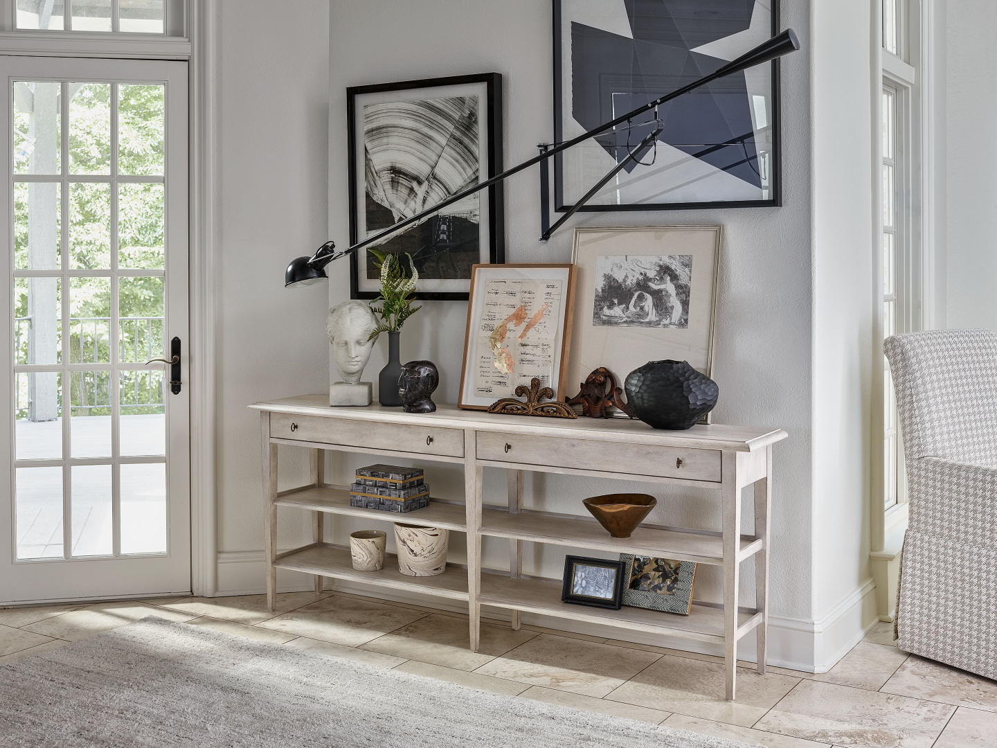 Past Forward Narrow Console Table - Thumbnail 3